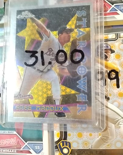 1996 Topps Chrome #3 Greg Maddux — front