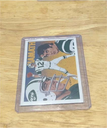 1991 Upper Deck #18 Joe Namath Football Heroes — front