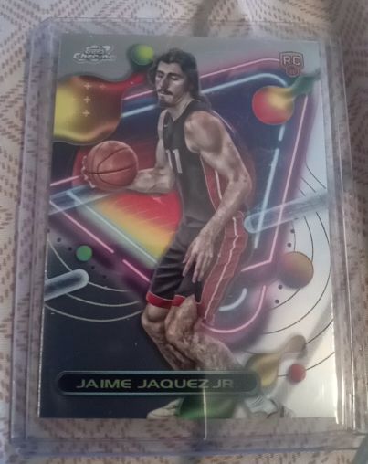 2023-24 Topps Chrome Cosmic #166 Jaime Jaquez Jr — front