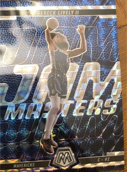 2024-25 Panini Mosaic Jam Masters #18 Dereck Lively II — front