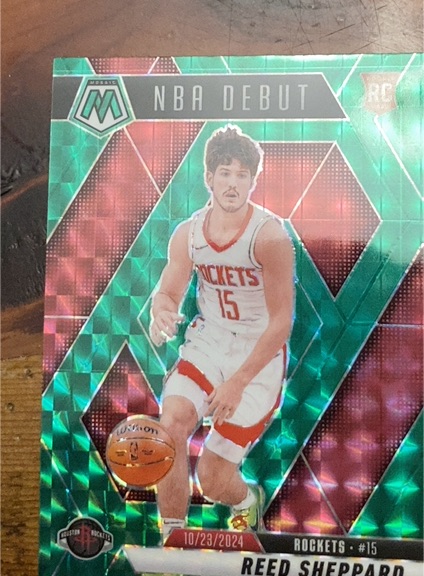 2024-25 Panini Mosaic NBA Debut #252 Reed Sheppard — front