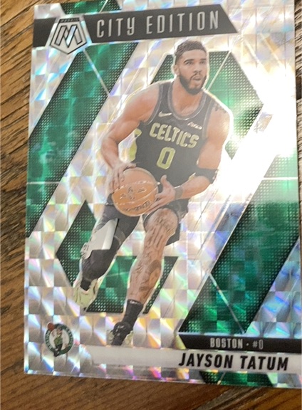 2024-25 Panini Mosaic City Edition #287 Jayson Tatum — front