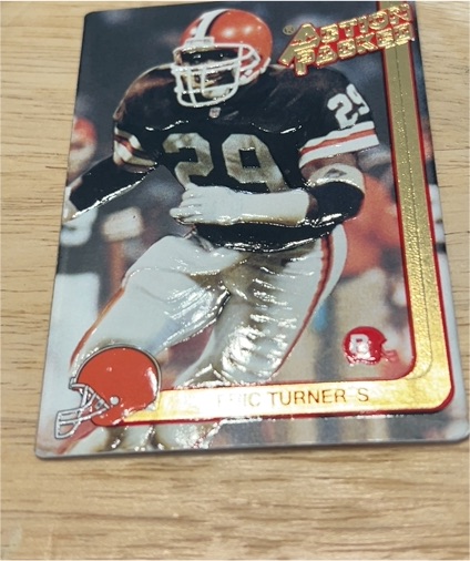 1991 Action Packed #29 Eric Turner — front