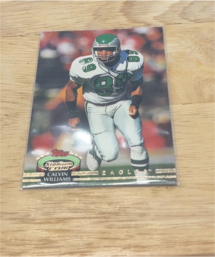 1992 Topps Stadium Club Calvin Williams — front