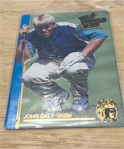 1991 Action Packed The All-Madden Team #51 John Daly — front