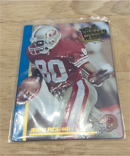 1991 Action Packed The All-Madden Team #43 Jerry Rice San Francisco 49ers — front