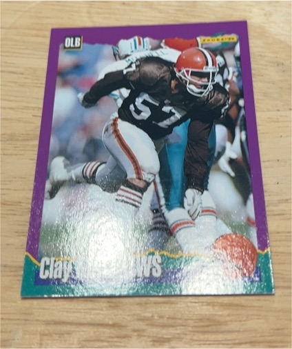 1994 Score #62 Clay Matthews — front