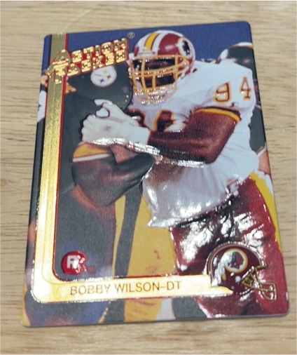 1991 Action Packed Rookie Update #13 Bobby Wilson — front