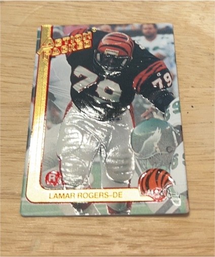 1991 Action Packed #71 Lamar Rogers — front