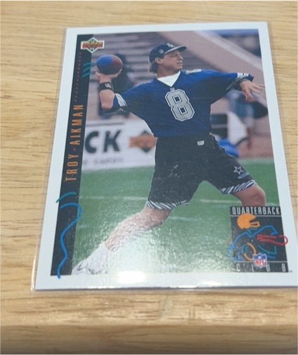 1992 Upper Deck #G22 Troy Aikman Gold — front