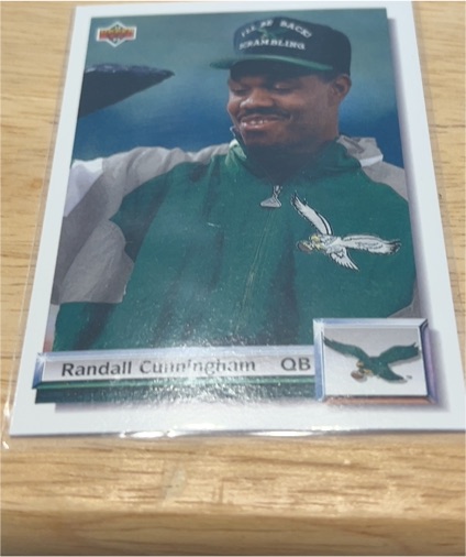 1992 Upper Deck #G35 Randall Cunningham — front
