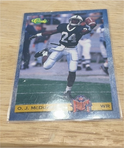 1993 Classic #48 O. J. McDuffie — front