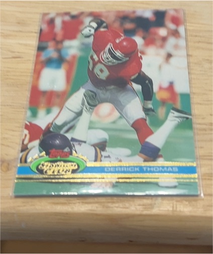 1991 Topps Stadium Club #355 Derrick Thomas — front