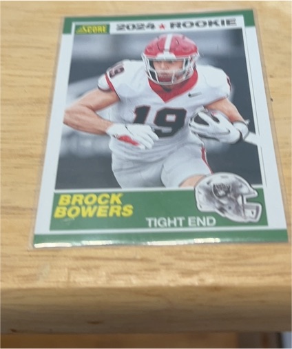 2024 Panini Score 35th Anniversary Rookie #10 Brock Bowers — front