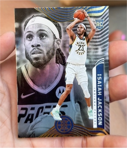 2021-22 Panini Illusions #172 Isaiah Jackson Rookie Indiana Pacers — front