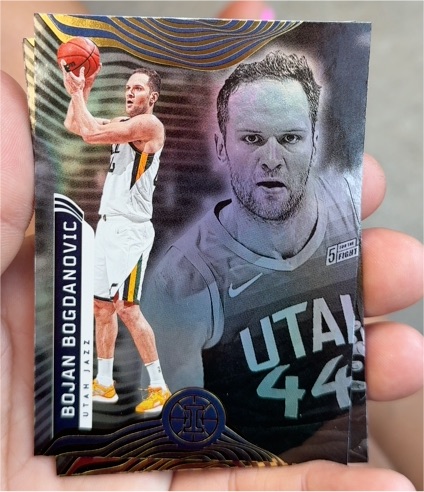 2021-22 Panini Illusions #35 Bojan Bogdanovic — front