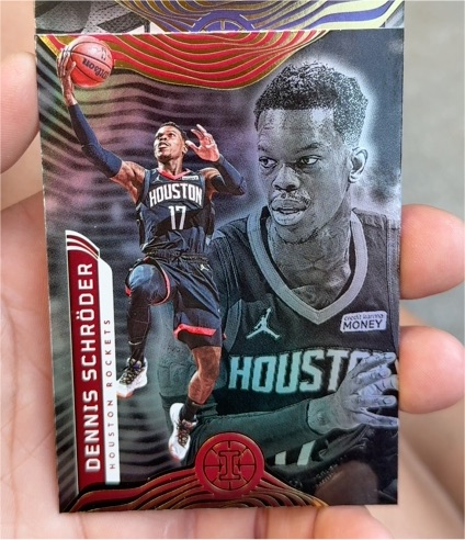 2021-22 Panini Illusions #78 Dennis Schroder — front