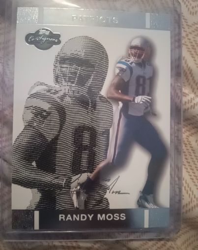 2007 Topps Co-Signers #30 Randy Moss — front