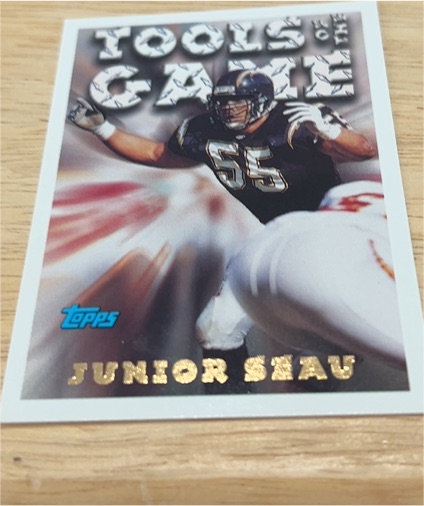 1994 Topps #205 Junior Seau — front