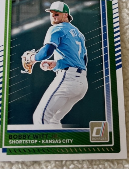 2025 Donruss Bobby Witt Jr. Kansas City Royals — front