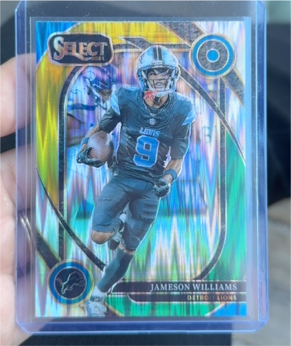 2024 Panini Select #267 Jameson Williams Club Level — front