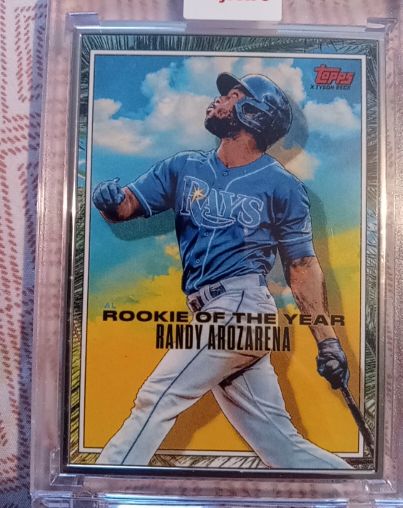 2021 Topps Project 70 #923 Randy Arozarena by Tyson Beck — front