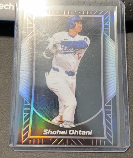 2025 Topps Chrome Shadow Etch #SE-1 Shohei Ohtani — front