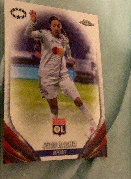 2023-24 Topps Chrome UEFA Women's Champions League #68 Selma Bacha — front