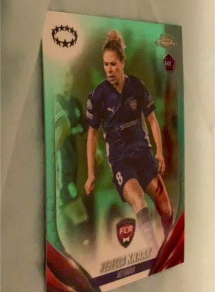 2023-24 Topps Chrome UEFA Women's Champions League #65 Rebecca Knaak — front