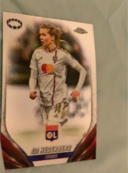2023-24 Topps Chrome UEFA Women's Champions League #14 Ada Hegerberg — front