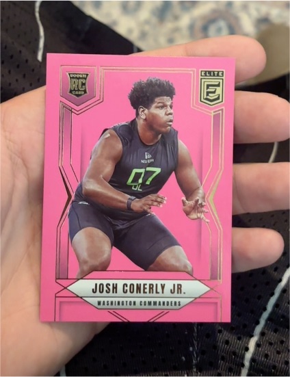 2025 Donruss Elite #180 Josh Conerly Jr. — front