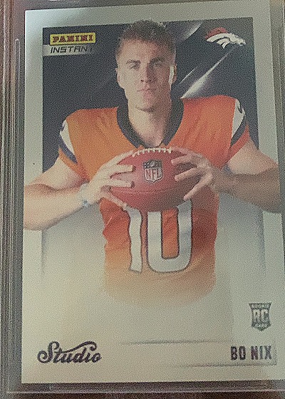 2024 Panini Instant #SR-36 Bo Nix — front
