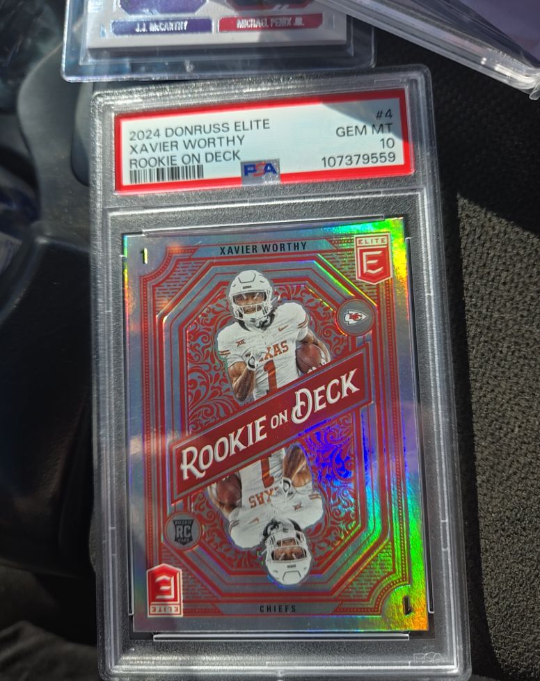 2024 Donruss Elite #4 Xavier Worthy Rookie On Deck — front