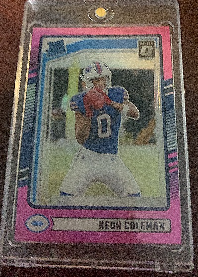 2024 Panini Donruss Rated Rookie #358 Keon Coleman — front