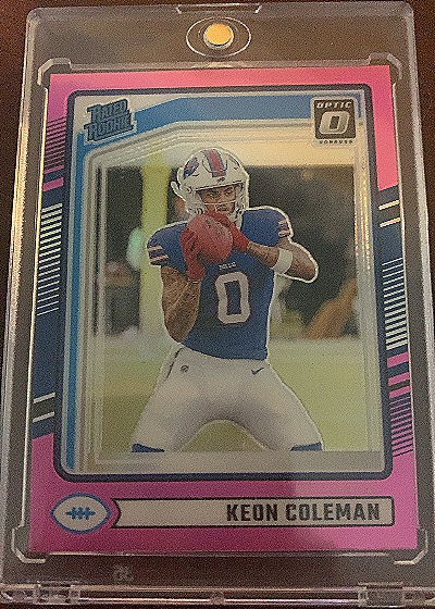 2024 Donruss Optic #0 Keon Coleman — front