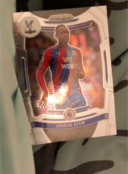 2021-22 Panini Prizm Premier League #298 Jordan Ayew — front