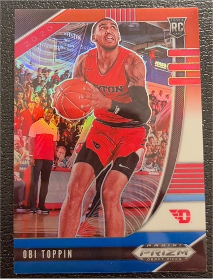 2020 Panini Prizm Draft Picks #47 Obi Toppin — front