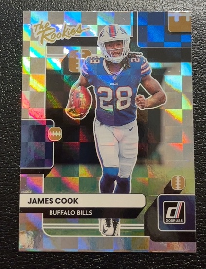 2022 Panini Donruss The Rookies #TR-15 James Cook — front