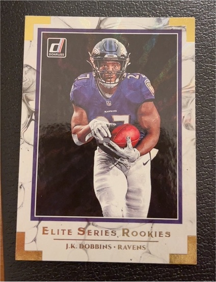 2020 Donruss Elite Series Rookies #ESR-JD J.K. Dobbins — front