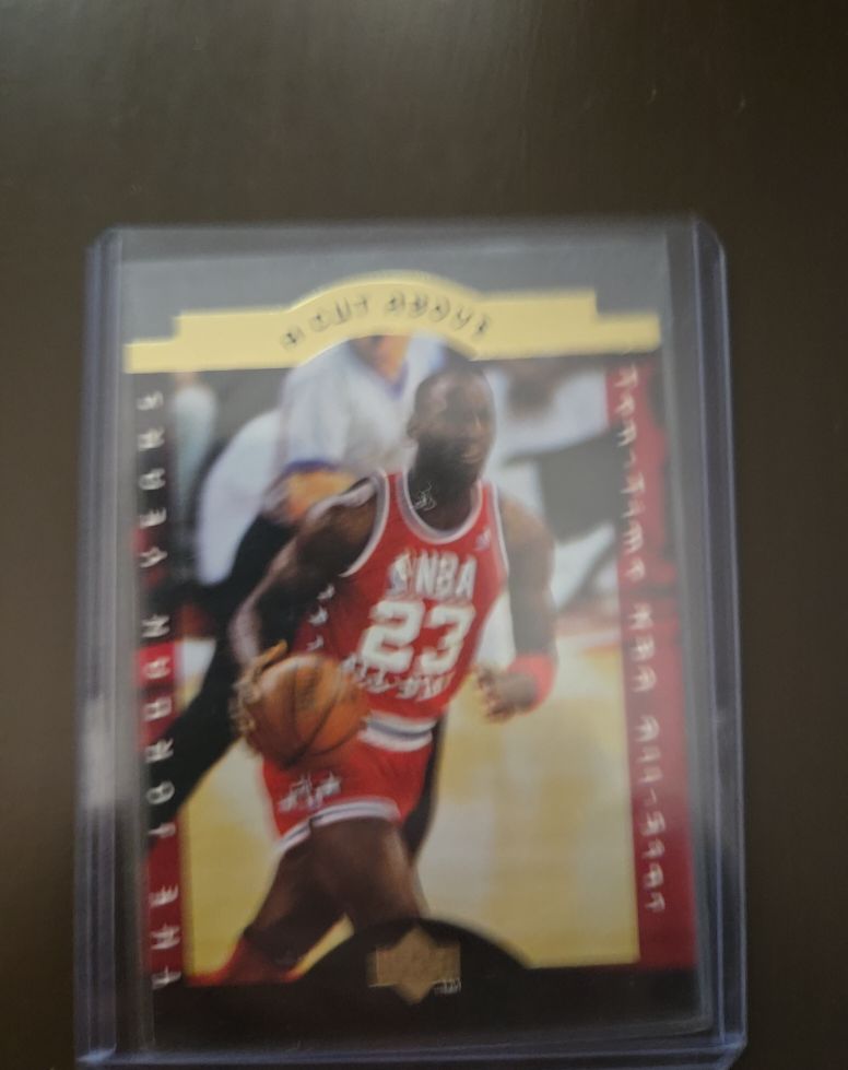 1996-97 Upper Deck Collector's Choice A Cut Above #CA5 Michael Jordan — front