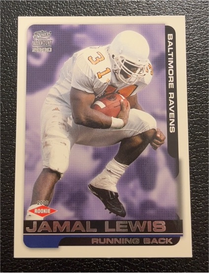 2000 Pacific Paramount #19 Jamal Lewis — front