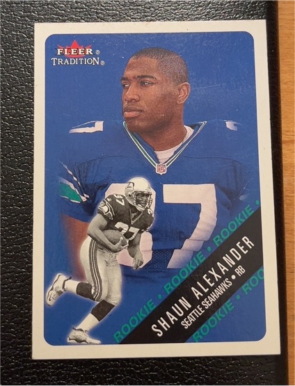 2000 Fleer Tradition #331 Shaun Alexander Rookie — front