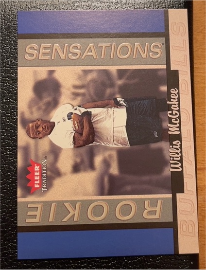 2003 Fleer Tradition Rookie Sensations #RS7 Willis McGahee — front