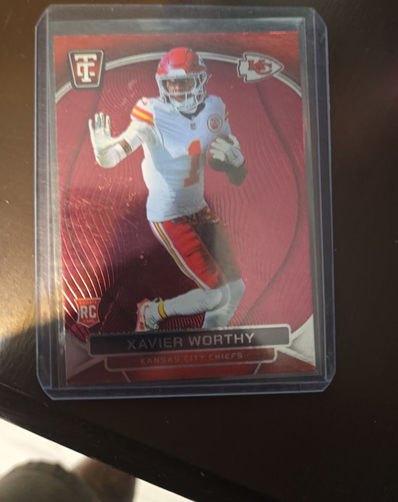2024 Panini Totally Football Xavier Worthy Rookie Card — front