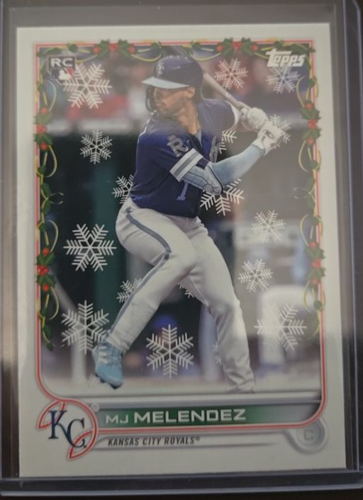 2022 Topps Holiday #HW78 MJ Melendez — front