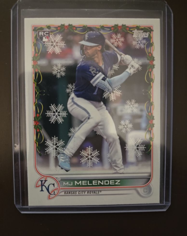 2022 Topps Holiday #HW78 MJ Melendez — front