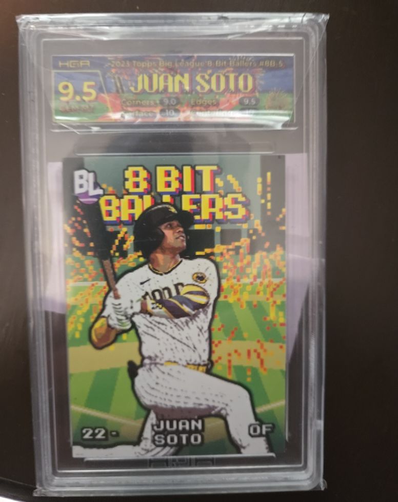 2023 Topps Big League 8 Bit Ballers #8B-5 Juan Soto — front
