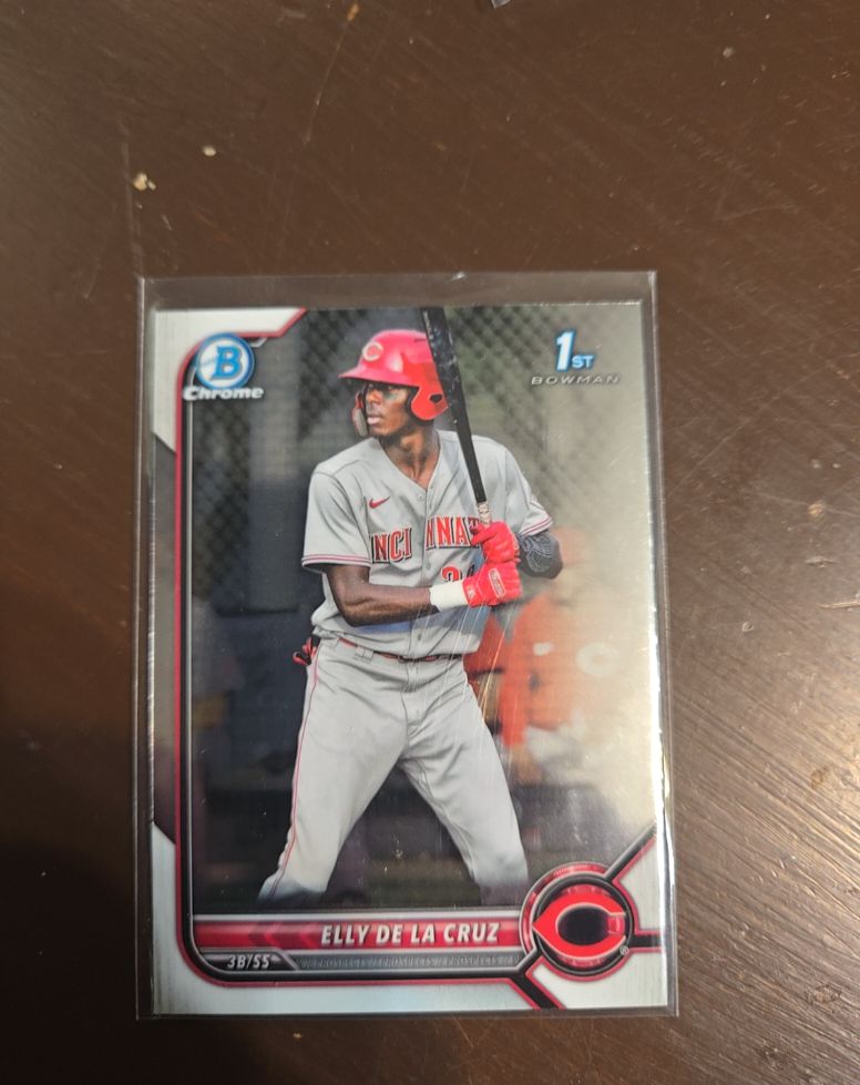 2022 Bowman Chrome Prospects #BCP-50 Elly De La Cruz — front