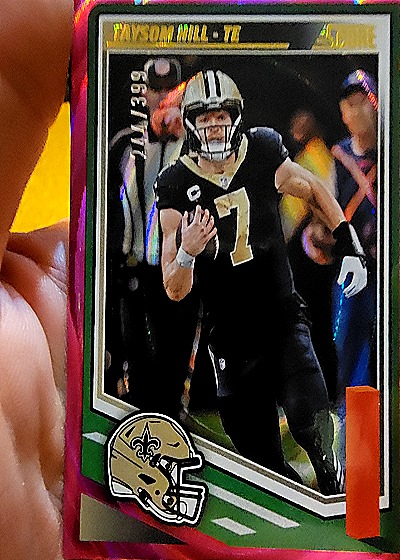 2025 Panini Score #141 Taysom Hill — front