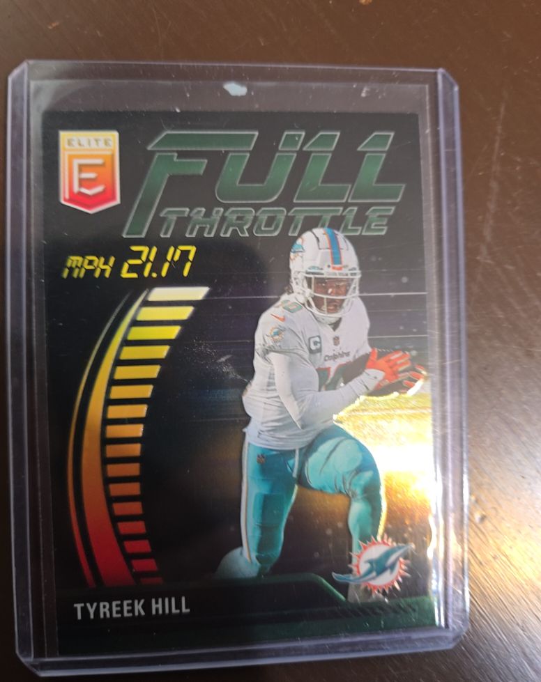 2023 Panini Donruss Elite #FT-TH Tyreek Hill Full Throttle — front